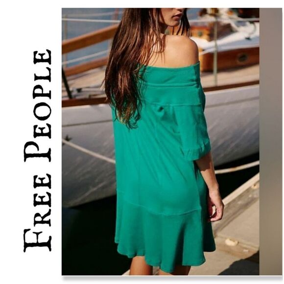 NWT FREE PEOPLE BEACH GEMMA MINI DRESS - Picture 1 of 7